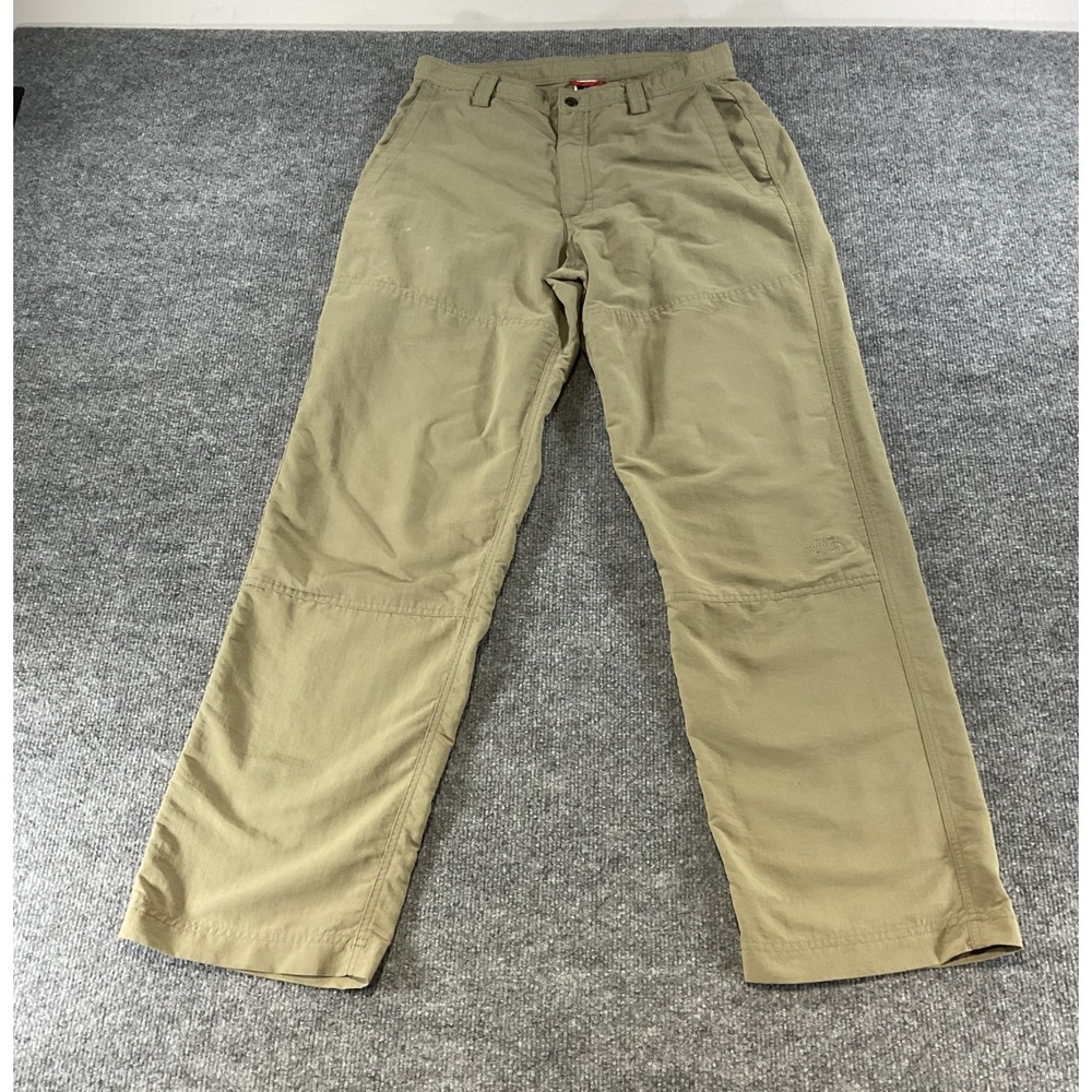 The North Face Pants 32x30 Khaki Tan Outdoor Hiking Casual Mens Performance